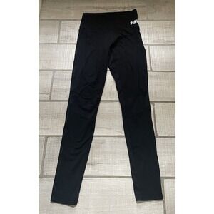 Victoria's Secret Pink Ultimate Womens‎ Black Pull On Compression Leggings Small